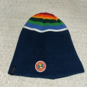 Pendleton Woolen Mills National Park collection Beanie hat blue rainbow cap